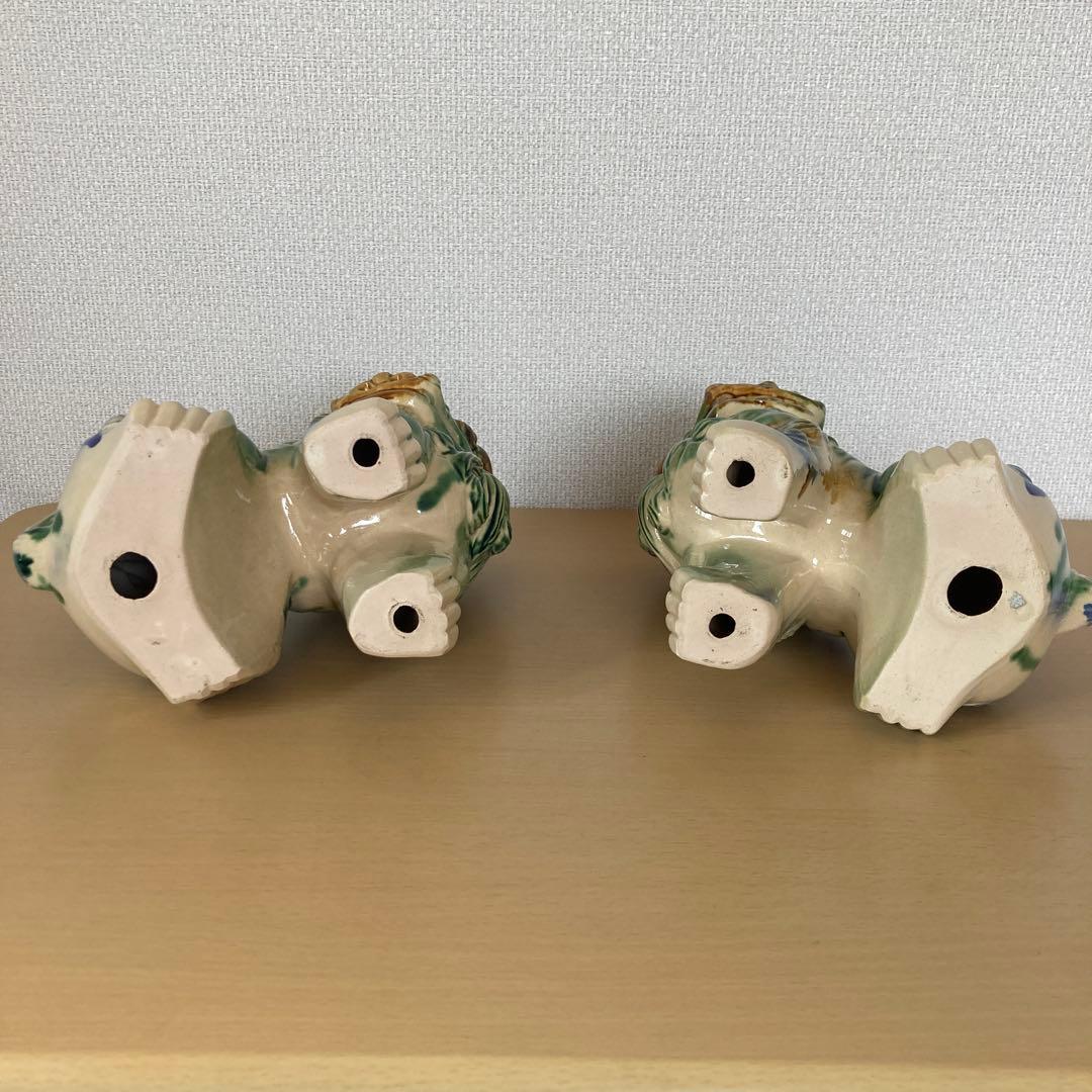 シーサー　置物　陶器製　オブジェ