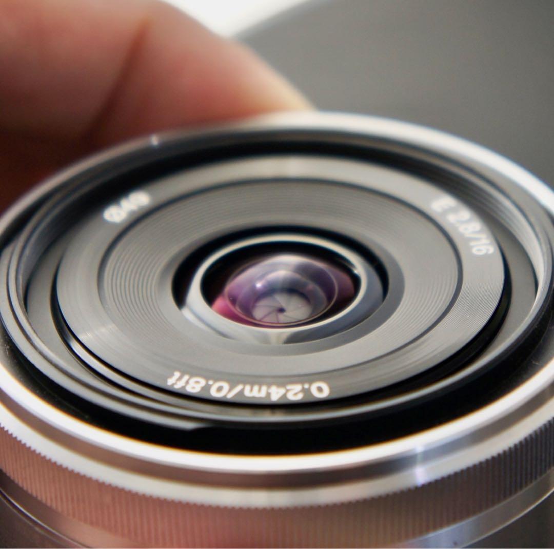 SONY SEL16F28 単焦点レンズ おまけ付き