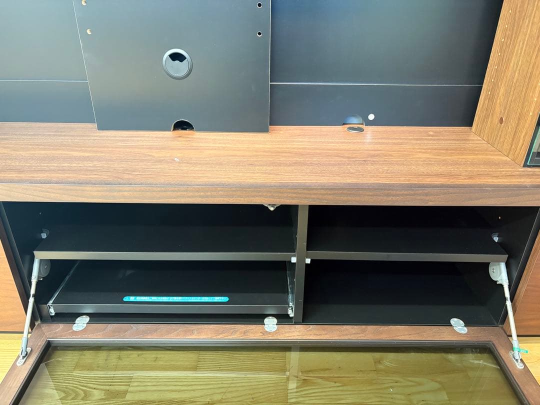M047　モーブル製　ハイテレビボード　テレビボード上下分割可能　幅2000ｍｍ