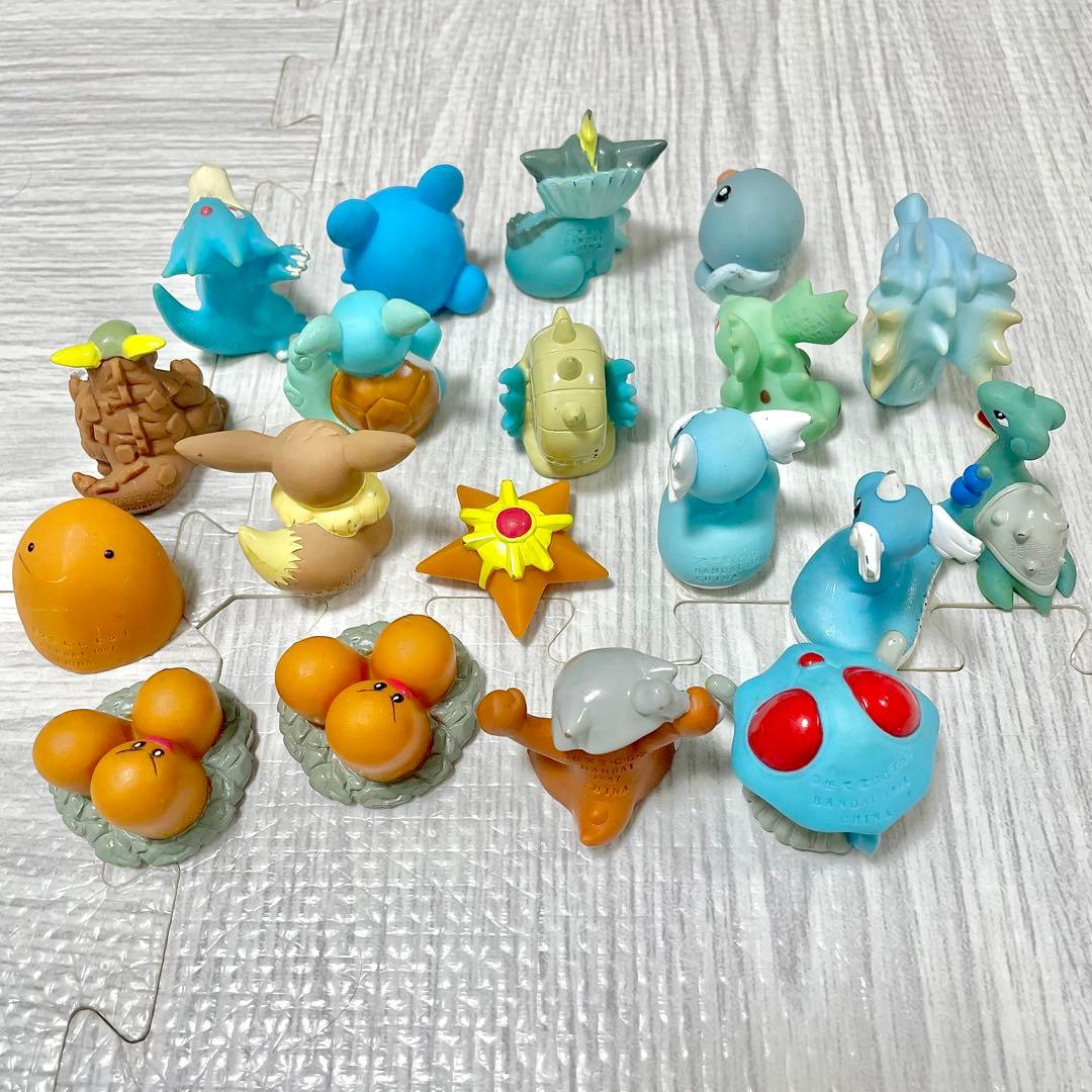 ポケモン 指人形 ポケモンキッズ 75体セット まとめ売り ソフビフィギュア