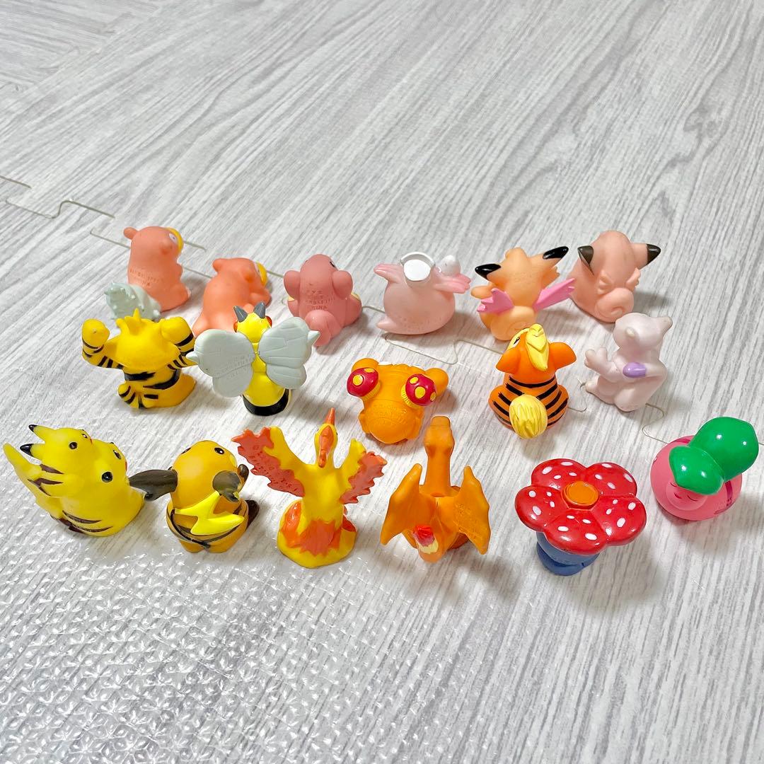 ポケモン 指人形 ポケモンキッズ 75体セット まとめ売り ソフビフィギュア