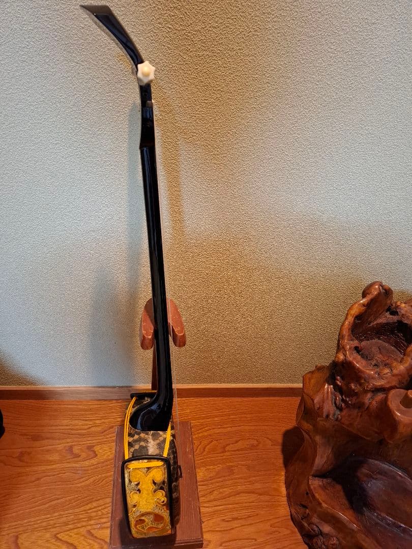 真壁三線　カマゴン材　名工作