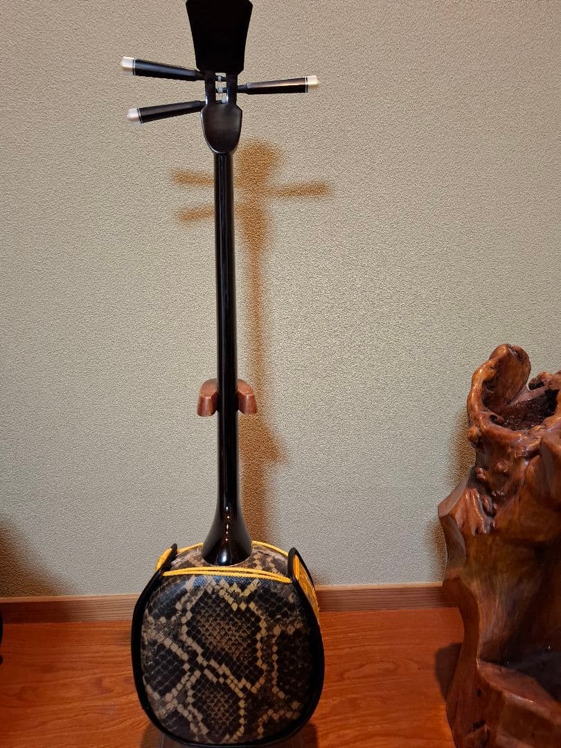 真壁三線　カマゴン材　名工作