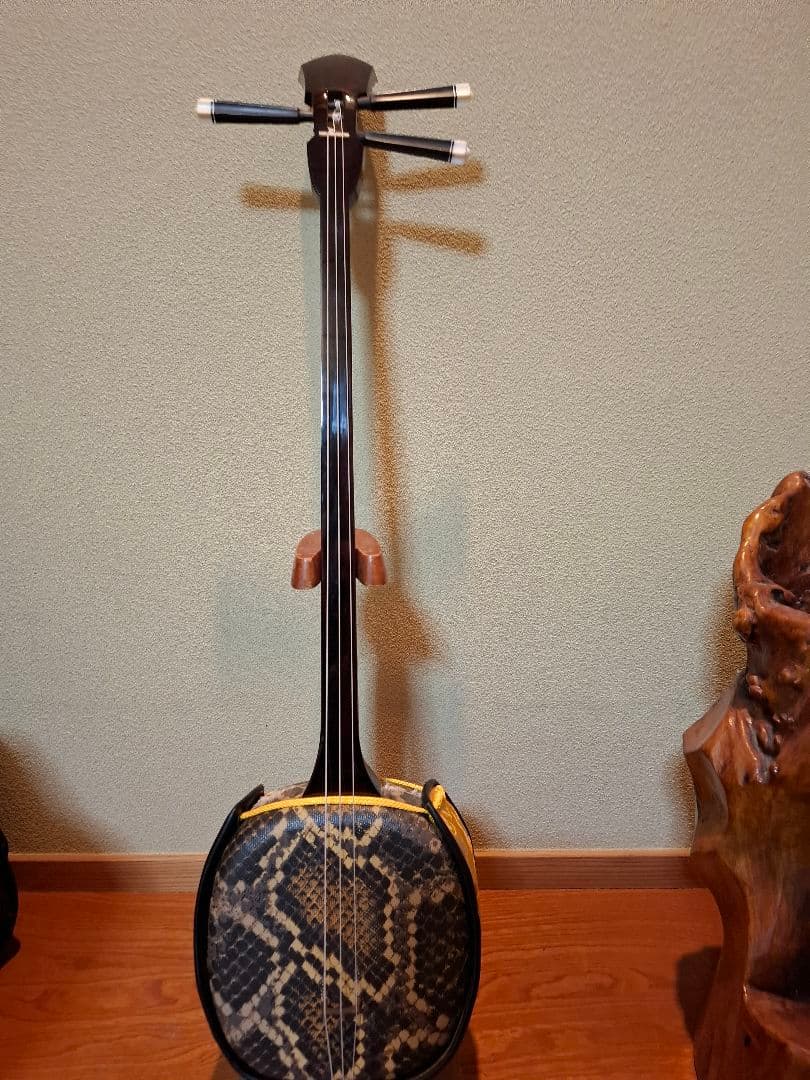 真壁三線　カマゴン材　名工作