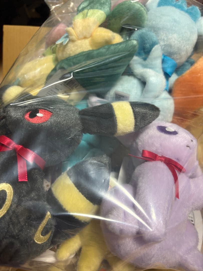 ポケセン　イーブイコレクション　ぬいぐるみ　コンプ　ウォールポケット