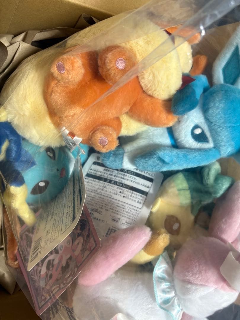 ポケセン　イーブイコレクション　ぬいぐるみ　コンプ　ウォールポケット