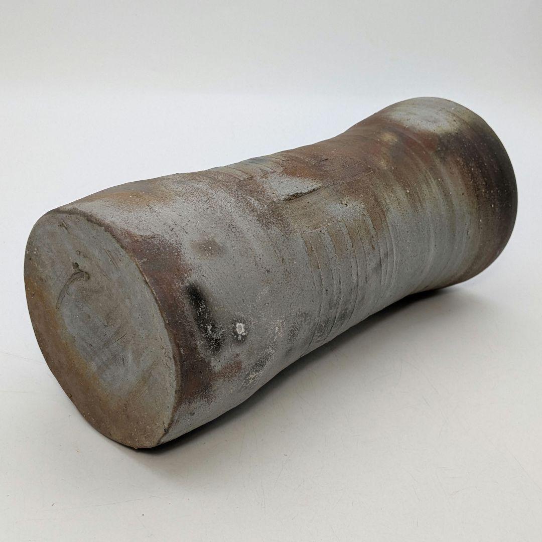 伝統工芸士 高原敏 備前焼 細水指A 共箱共布 水差し 茶道具 茶器 抹茶 食器