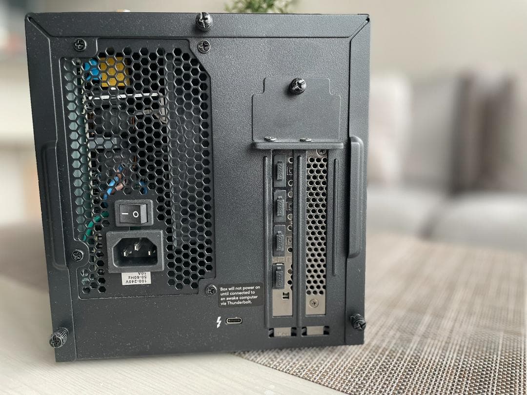 RTX3060 eGPUセット SONNET BreakawayBox750