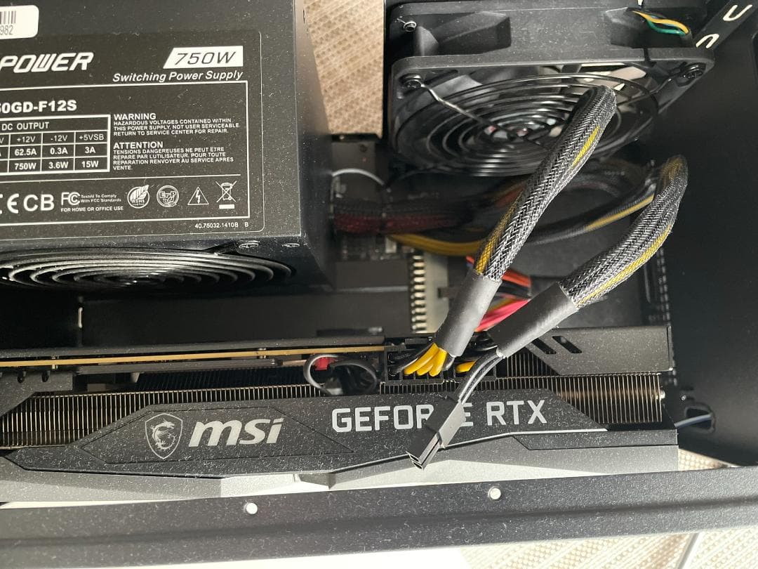 RTX3060 eGPUセット SONNET BreakawayBox750