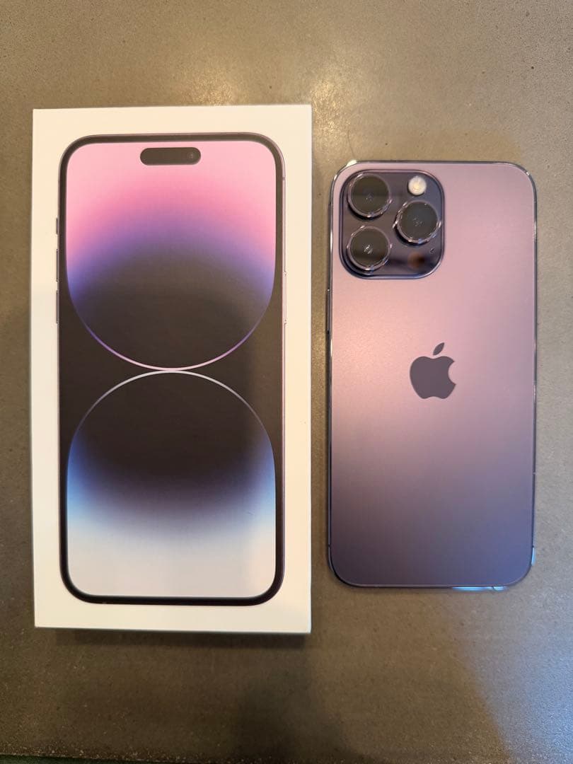 iPhone 14 Pro Max ディープパープル 128GB SIMフリー
