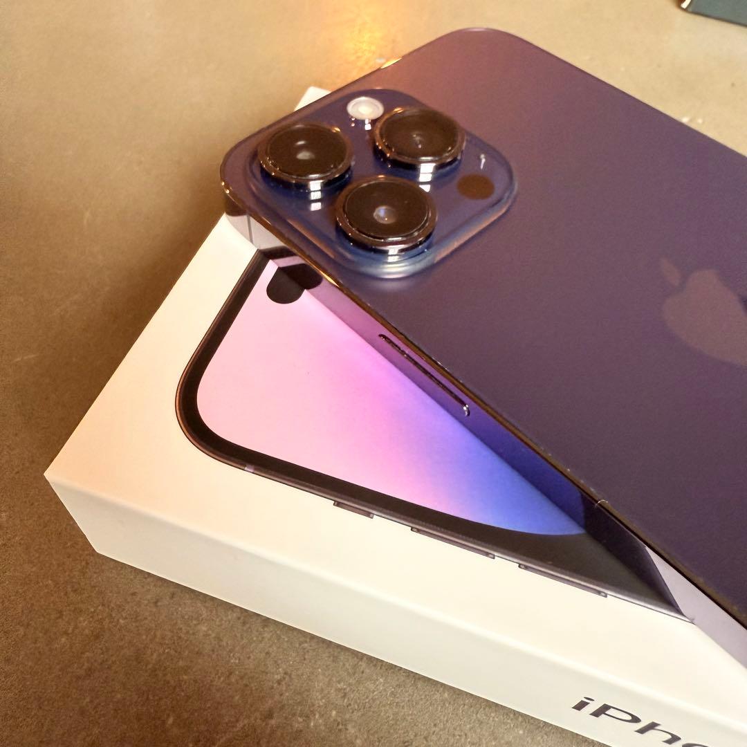 iPhone 14 Pro Max ディープパープル 128GB SIMフリー