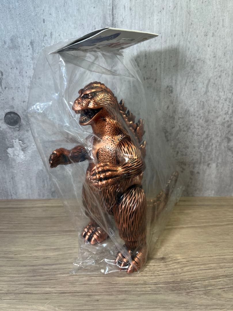 マルサン　世紀の東宝怪獣　ゴジラ　1962 赤銅像　ソフビ　希少