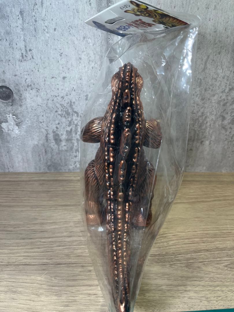 マルサン　世紀の東宝怪獣　ゴジラ　1962 赤銅像　ソフビ　希少