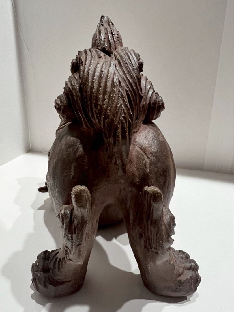 シーサー 陶器製 手造り 置物 狛犬 魔除け 厄除け