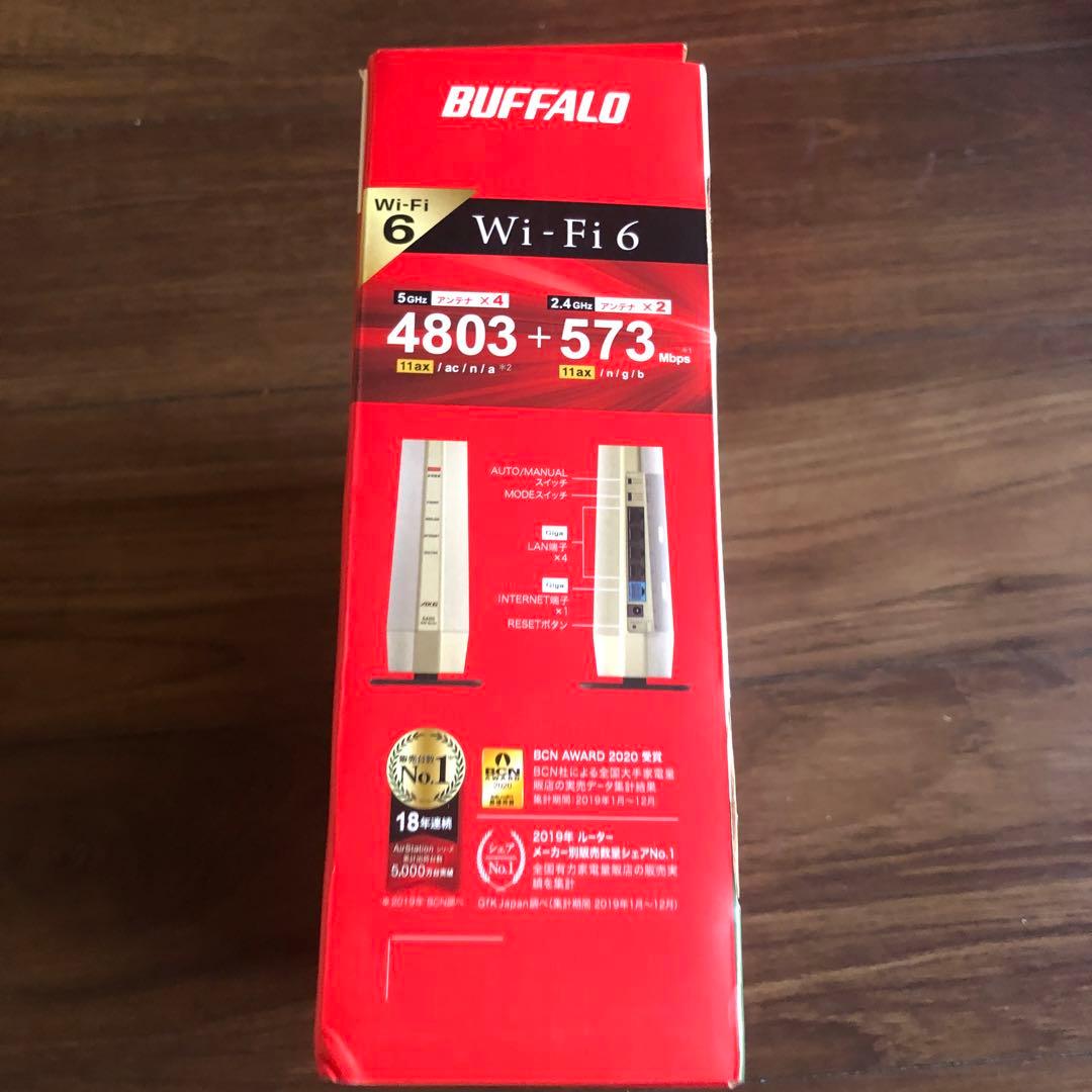 ルーター・ネットワーク機器 BUFFALO WSR-5400AX6S-CG
