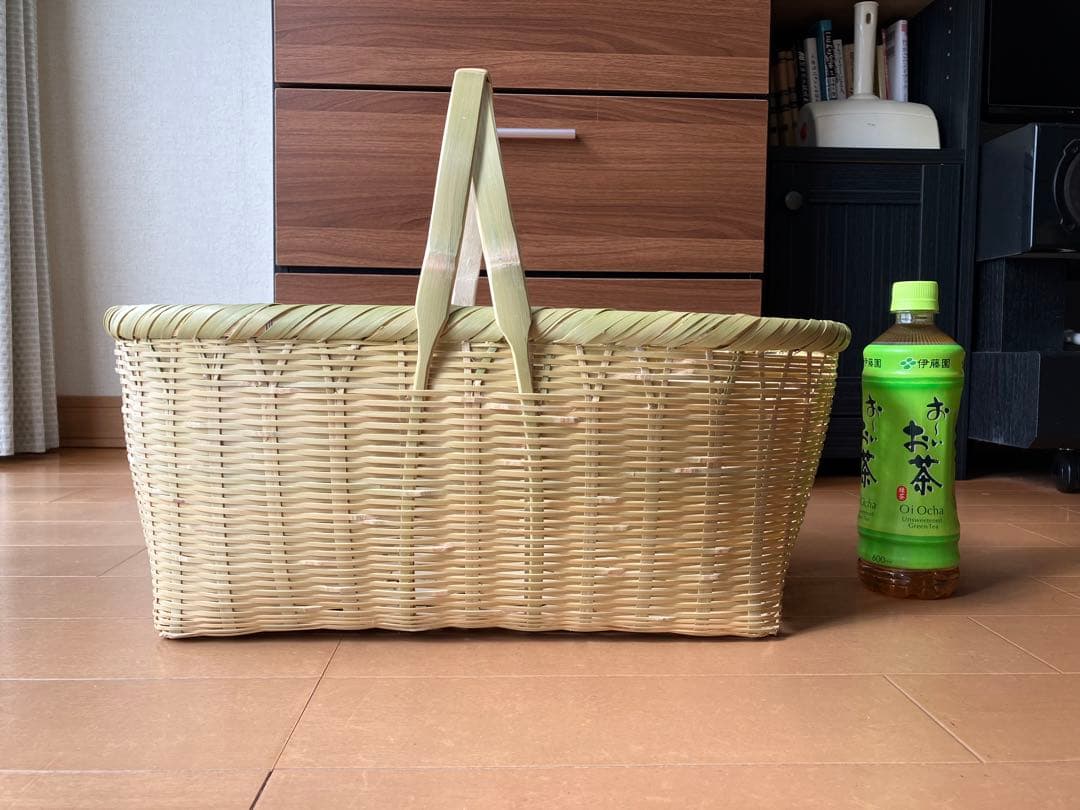 メル　買い物かごLサイズ4　巻縁B(5)