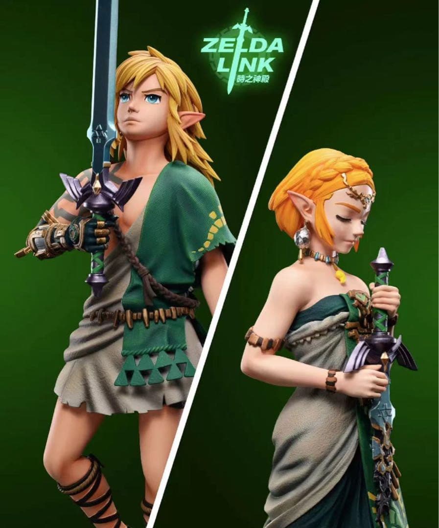 ゼルダの伝説 FairyLand-STUDIO リンク ゼルダ姫 フィギュア