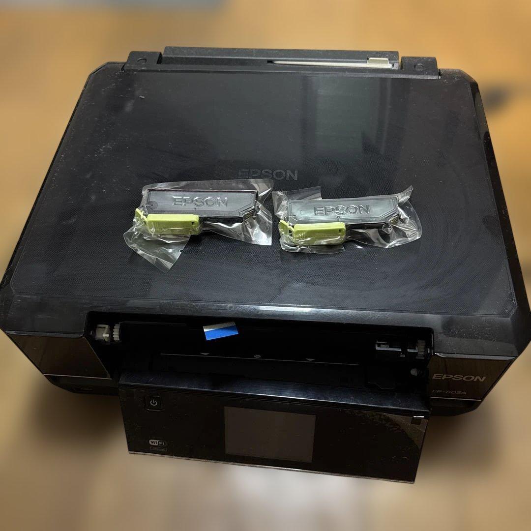 満*様 【ジャンク】EPSON EP-805A 電源不良 液晶外れ インク2個