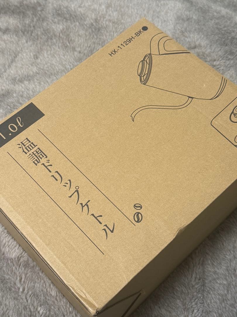 最終値下げ※掲載12/15まで【新品未使用】コーヒーケトル1.0L