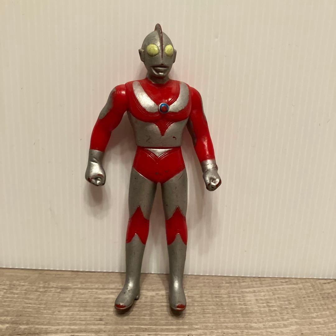 E-5 昭和レトロ ウルトラマン ソフビ 6体セット 当時物 ビンテージ