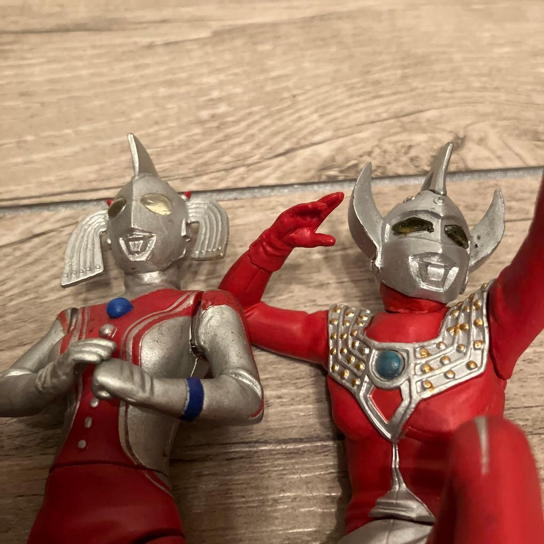 E-5 昭和レトロ ウルトラマン ソフビ 6体セット 当時物 ビンテージ