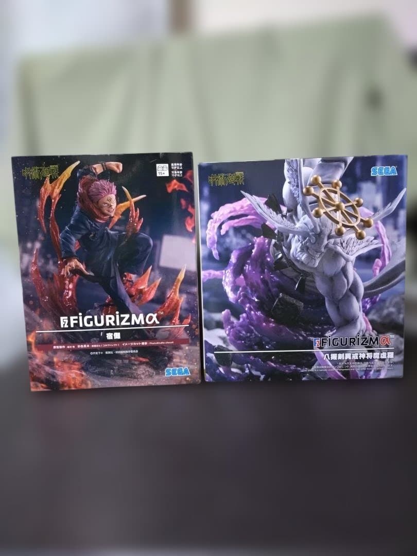 呪術廻戦 FIGURIZMA 「宿儺」　「八握剣異戒神将魔虚羅」2体セット