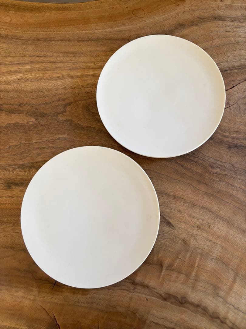 青木良太　丸皿　7寸　2枚セット