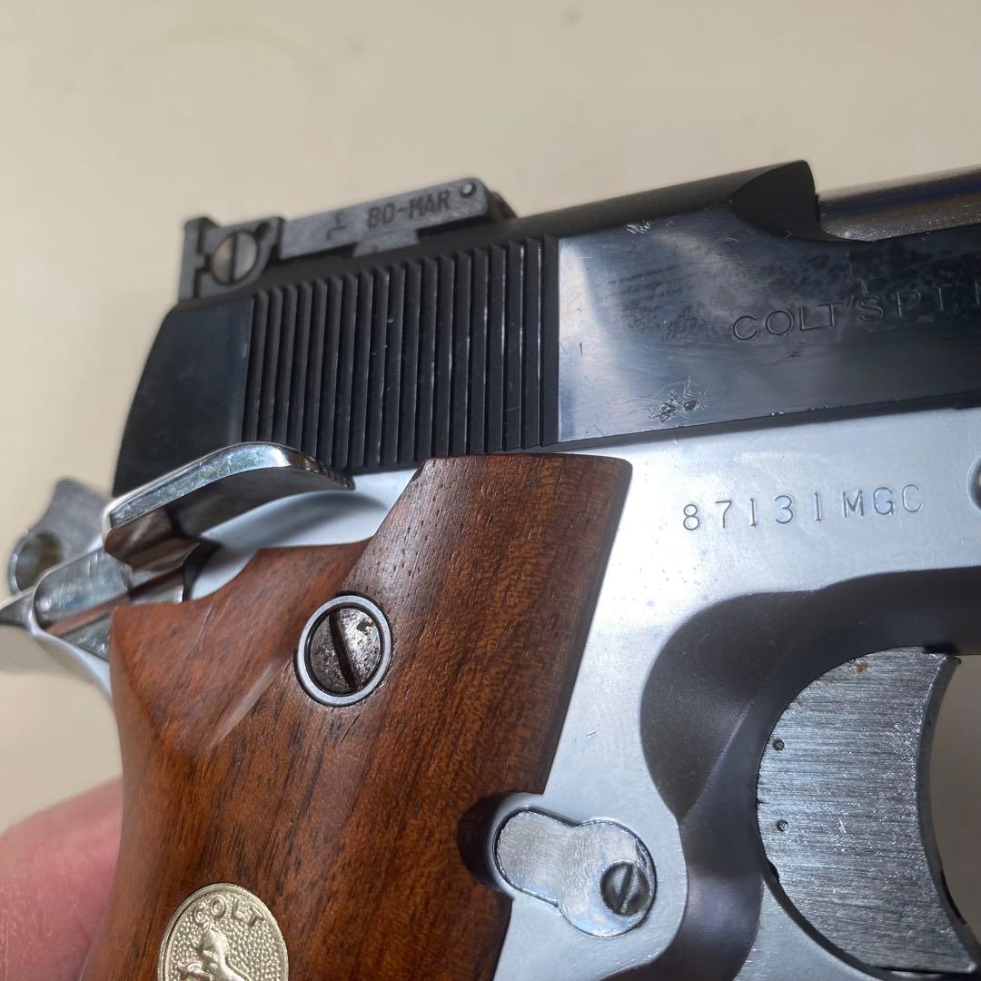 MGC MAG-NA-PORT CUSTOM 固定スライドガスガン 木製グリップ