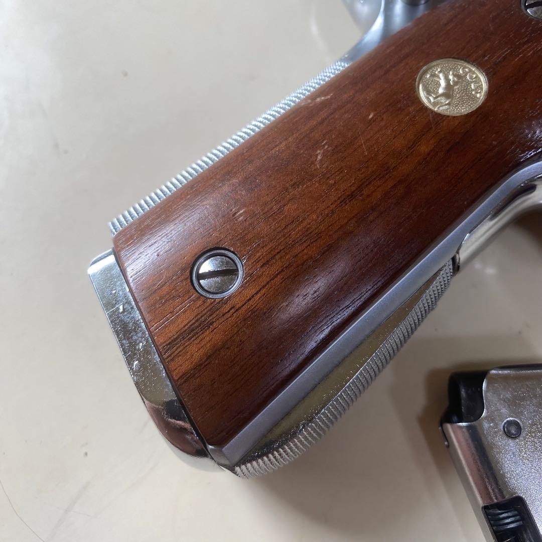 MGC MAG-NA-PORT CUSTOM 固定スライドガスガン 木製グリップ