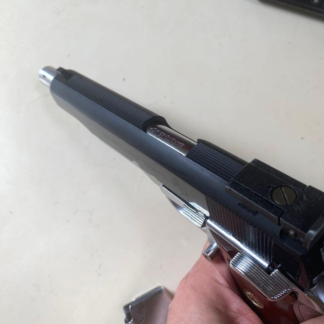 MGC MAG-NA-PORT CUSTOM 固定スライドガスガン 木製グリップ