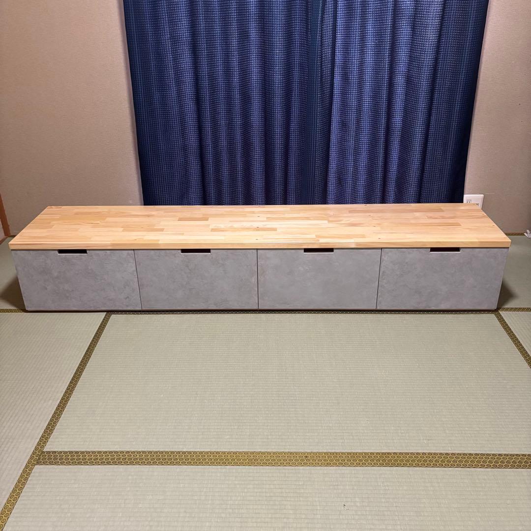 ハンドメイド　引き出し収納付きベンチ・シェルフオーダー受け付けます。