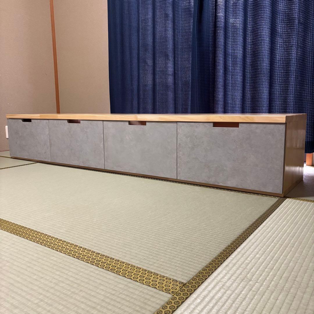 ハンドメイド　引き出し収納付きベンチ・シェルフオーダー受け付けます。