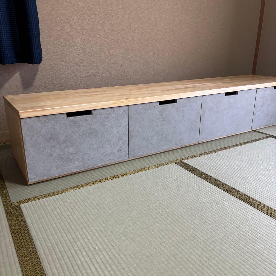 ハンドメイド　引き出し収納付きベンチ・シェルフオーダー受け付けます。