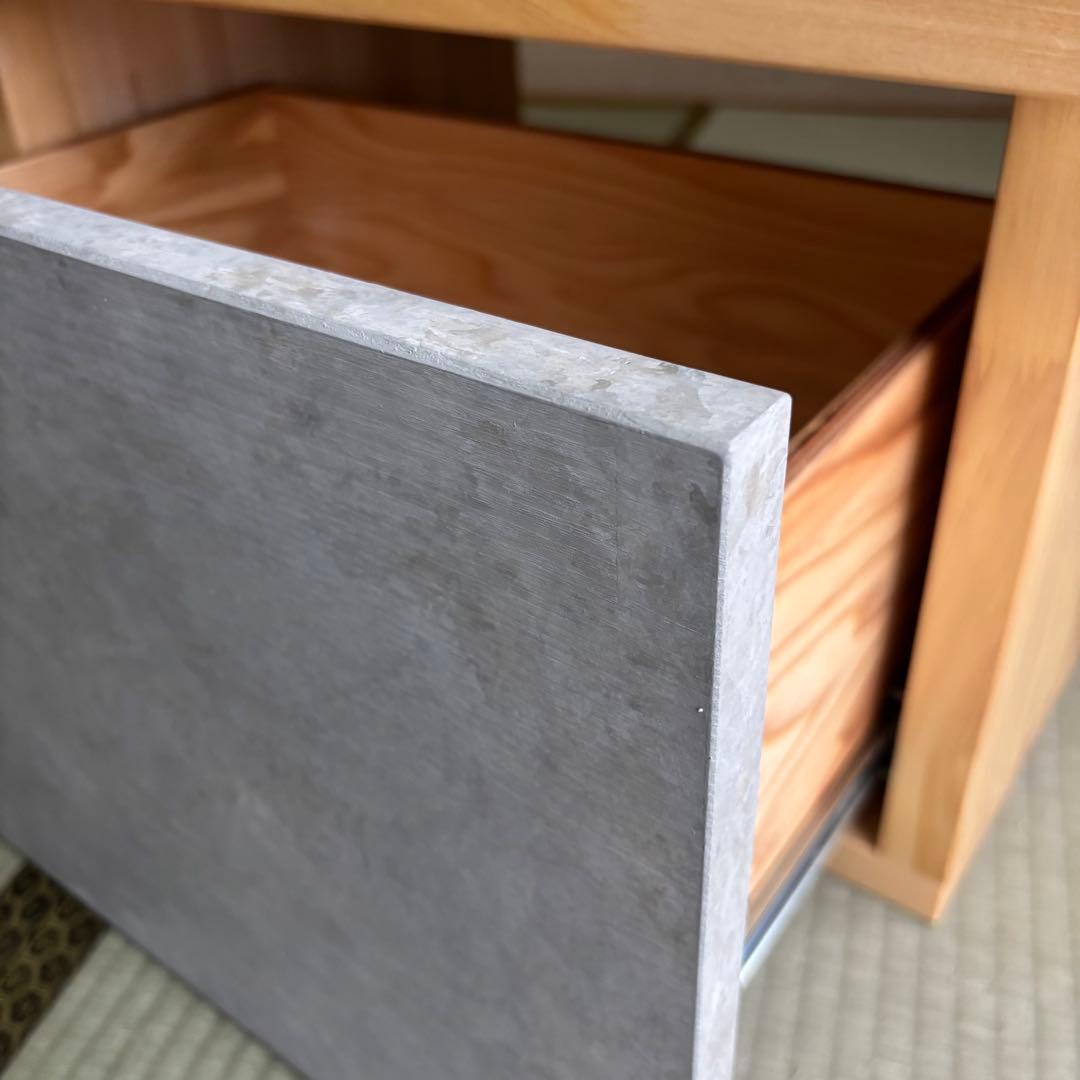 ハンドメイド　引き出し収納付きベンチ・シェルフオーダー受け付けます。