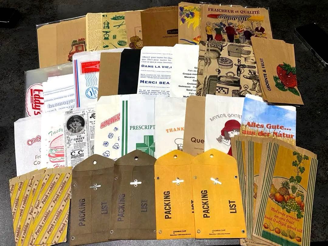 海外 マルシェ袋 大量セット‼️