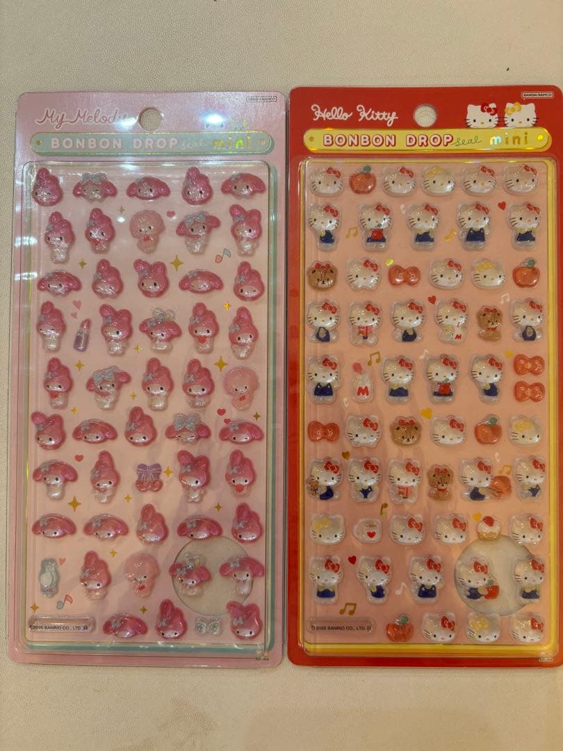 【正規品】ボンボンドロップシール　ジュエルプチドロップ　サンリオ　スティッチ