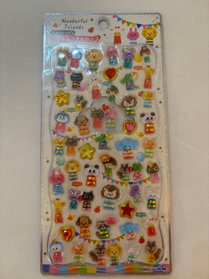 【正規品】ボンボンドロップシール　ジュエルプチドロップ　サンリオ　スティッチ