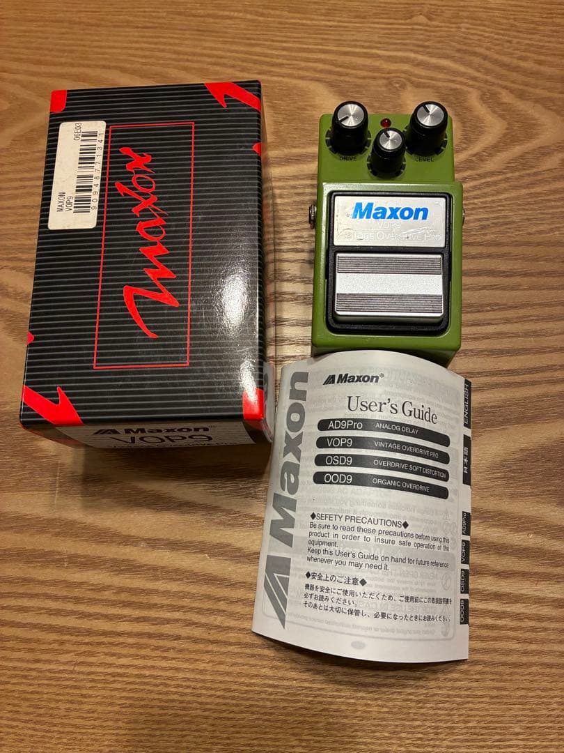 Maxon VOP9 VintageOverdriveProチューブスクリーマー