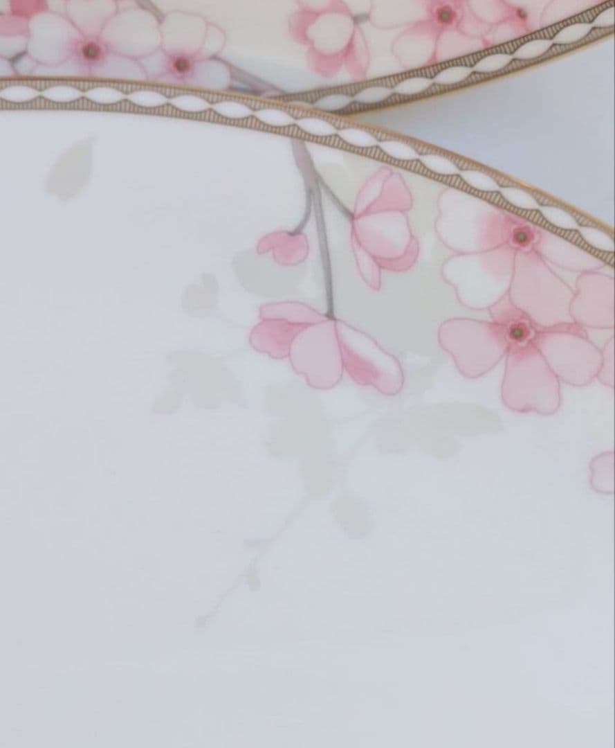 ウエッジウッド スプリング ブロッサム クーププレート　27ｃｍ　１枚
