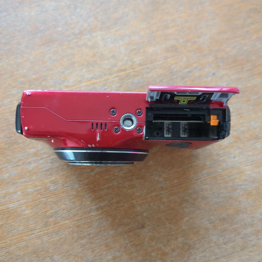 ジャンク　Fujifilm EXR 16MP レッド コンパクトデジタルカメラ