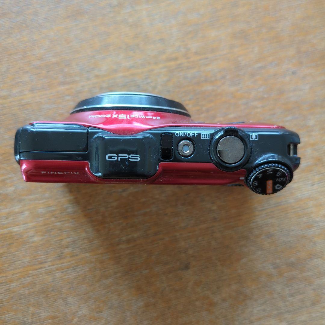 ジャンク　Fujifilm EXR 16MP レッド コンパクトデジタルカメラ