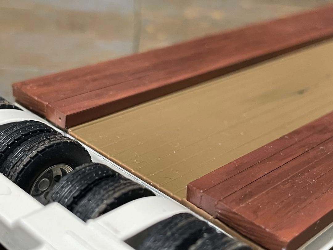 1/50 WSI ISUZU GIGA 6×4 ハイルーフ ホワイト＋16輪トレ