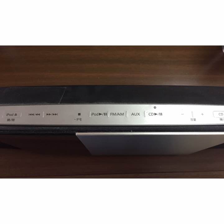 パナソニック コンパクトステレオシステムD-dock シルバーSC-HC3-S