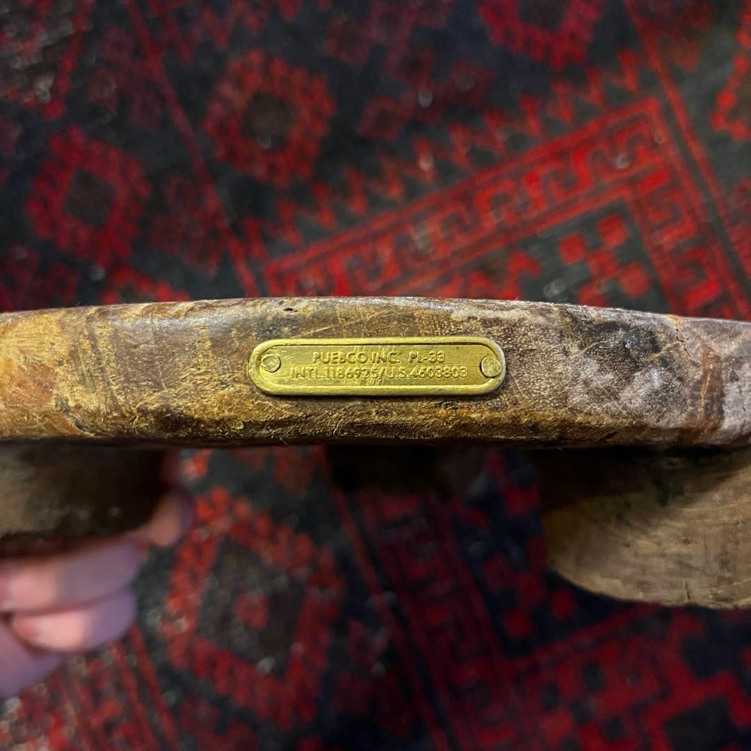 PUEBCO プエブコ ヴィンテージウッド 鍋敷き 花台 トレー スタンド　大