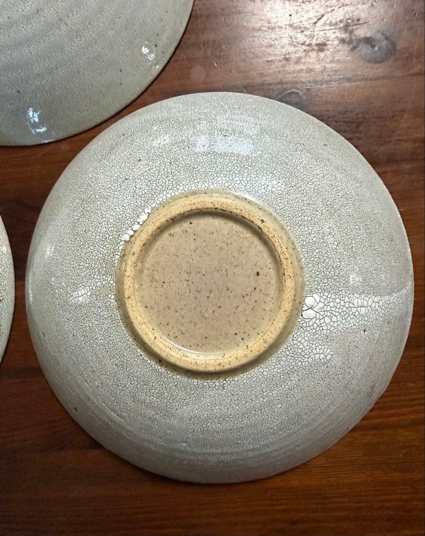 梅花皮かいらぎ 7寸深鉢(墨）TOJIKI TONYA 3個セット