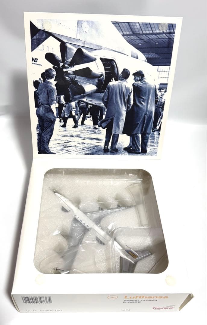 herpa 1/200 B707-400 Lufthansa ルフトハンザ