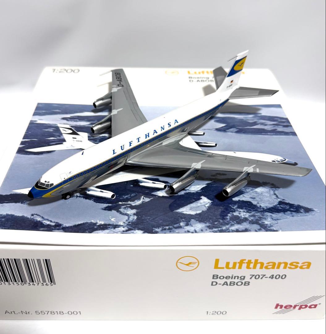 herpa 1/200 B707-400 Lufthansa ルフトハンザ