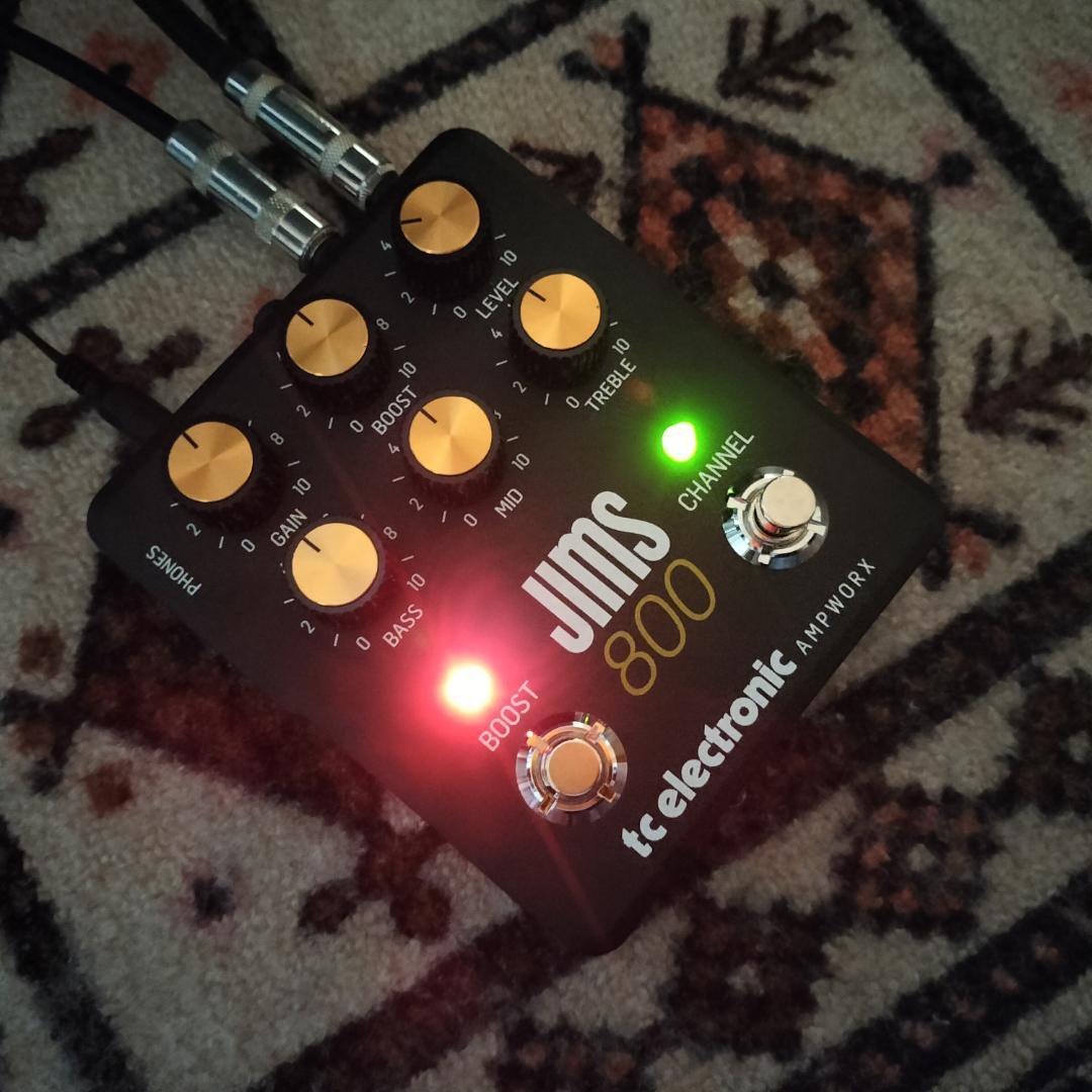 tc electronic JIMS 800 PREAMP（プリアンプ）