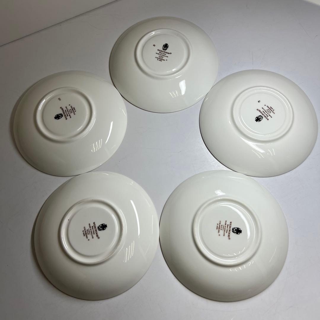 ☆洋3 ウェッジウッド　ワイルドストロベリー　カップ&ソーサー5客、プレート色々