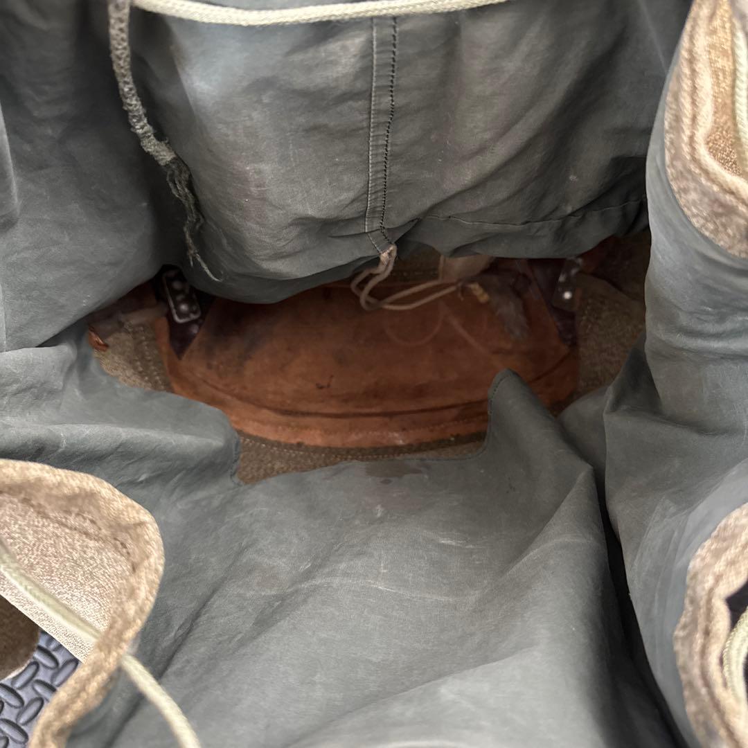 スイス軍 マウンテンリュック&ブレッドバッグ ごま塩